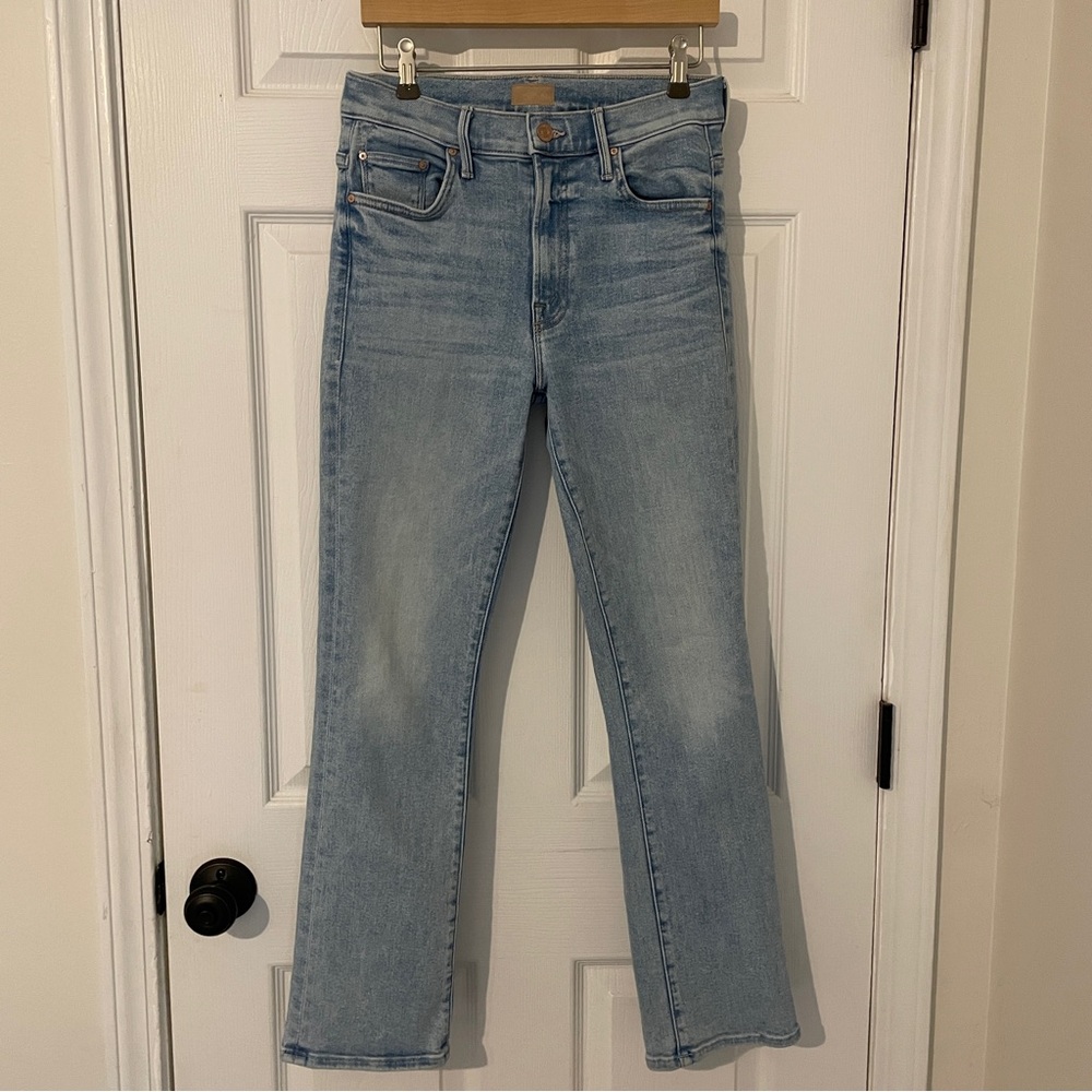 MOTHER Insider flood jeans in Tea Time wash size 28 - Picture 5 of 11